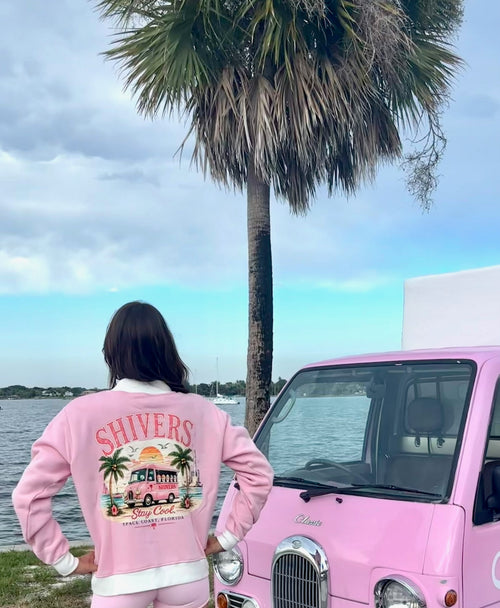 Pink Sunset Crewneck